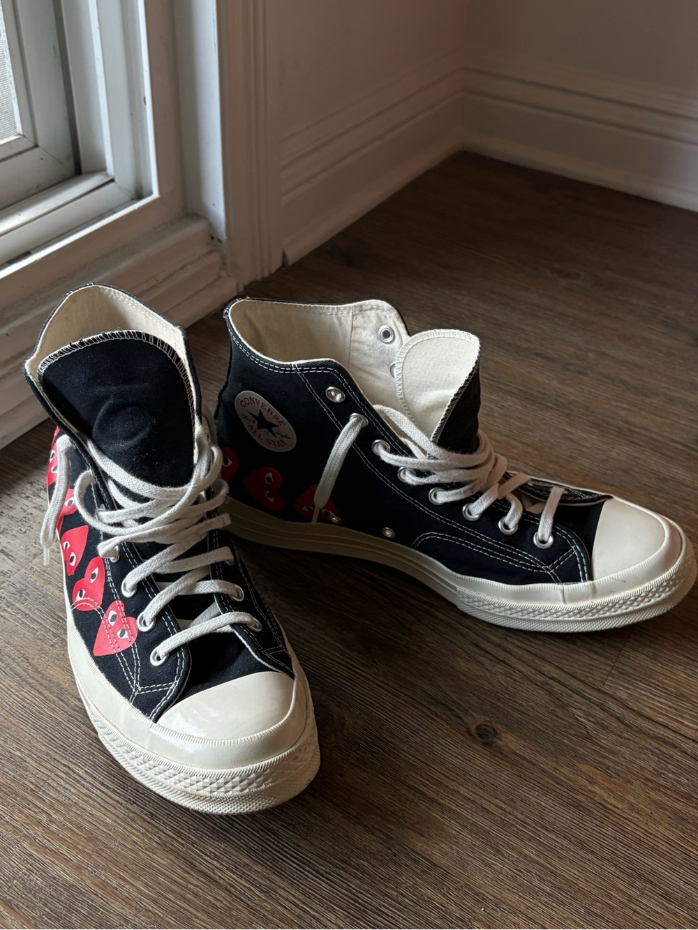 Converse Chuck Taylor All Star x CDG Hi Top - Black - 12